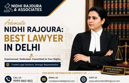 Advocate Nidhi Rajoura: Best Lawyer in Delhi
