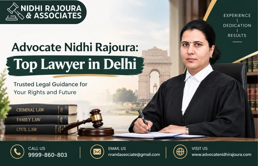 Advocate Nidhi Rajoura: Top Lawyer in Delhi