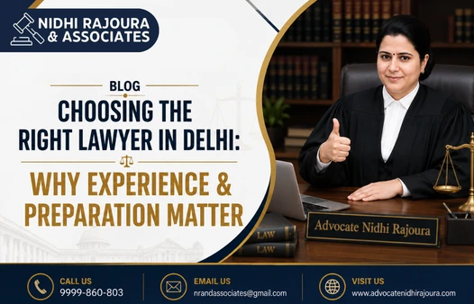 Choosing the Right Lawyer in Delhi: Why Experience and Preparation Matter