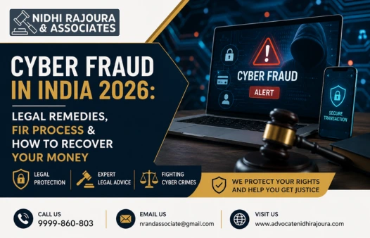Cyber Fraud in India 2026: Legal Remedies, FIR Process & How to Recover Your Money
