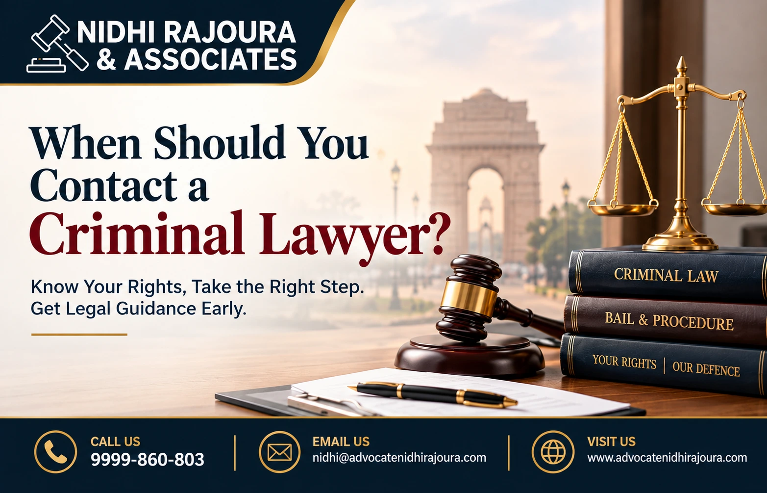 When Should You Contact a Criminal Lawyer?